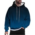 thumbnail image 1 of Rbaofujie Chandails de Gym Hommes Hommes Décontracté Mode Chandails à Capuche Col Rond Imprimé Chandail à Enfiler Manches Longues Hauts Chandail Garçons Chandails, 1 of 6