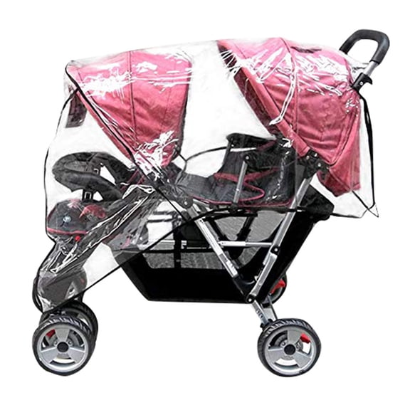 XZNGL Pushchair Rain Cover for Baby Pram Wind Rain Weather Shield Protector