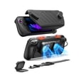 thumbnail image 1 of JSAUX PC0111 ModCase Compatible with ASUS ROG Ally X, Modular ROG Ally X Case with Cooling Fan, Included Protective Case, Face Cover, Cooling Fan, Metal Bracket and Strap - Cooler Set, 1 of 9