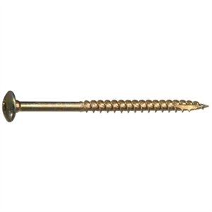 Power Pro Construction Lags, Céramique Bronze, 10 x 5/16 Po, 15-Pk. 48094