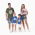 thumbnail image 1 of PatPat Family Matching Vacation Vibe Short Sleeves Coconut Tree Graphic Tees, 1 of 6