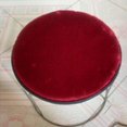 thumbnail image 4 of Coussins de Siège Ronds Antidérapants avec Boucle Rouge Vin - 35 cm (14 Pouces), 4 of 6
