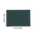 thumbnail image 3 of Chemin de Table, Chemin de Table en Cuir à la Mode et Beau, Napperons en Cuir Double Face Style Occidental, Tapis Isolants Thermiques pour la Maison, Chemin de Table Moderne, 3 of 6