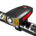 thumbnail image 1 of Amdohai Bike Lights LEDs Cycling Headlight with 130dB Horn Speaker Battery Powered 5 Light Modes for Outdoor Riding Cycling, 1 of 7
