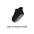 thumbnail image 3 of 6 Pieces Kids Stockings Socks with Nice Elasticity Comfortable Wearing Simple Style Good Craftsmanship Hose Keep Crawing black 12-14, 3 of 6