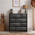 thumbnail image 3 of Commode avec 8 Tiroirs Meuble de Rangement & Tour de Coffre pour Chambre, 3 of 5