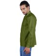 thumbnail image 4 of Atasi Chemise Henley Indienne pour Homme à Manches Longues, Décontractée, Col Mandarin, Courte Kurta, 4 of 7