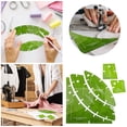 thumbnail image 2 of Double Wedding Ring Quilt Templates - Acrylic, Reusable, Multifunctional Quilting Ruler, for Crafts/Tablecloths/Pillowcases, Easy to Use, Enhances Sewing Projects, 2 of 6