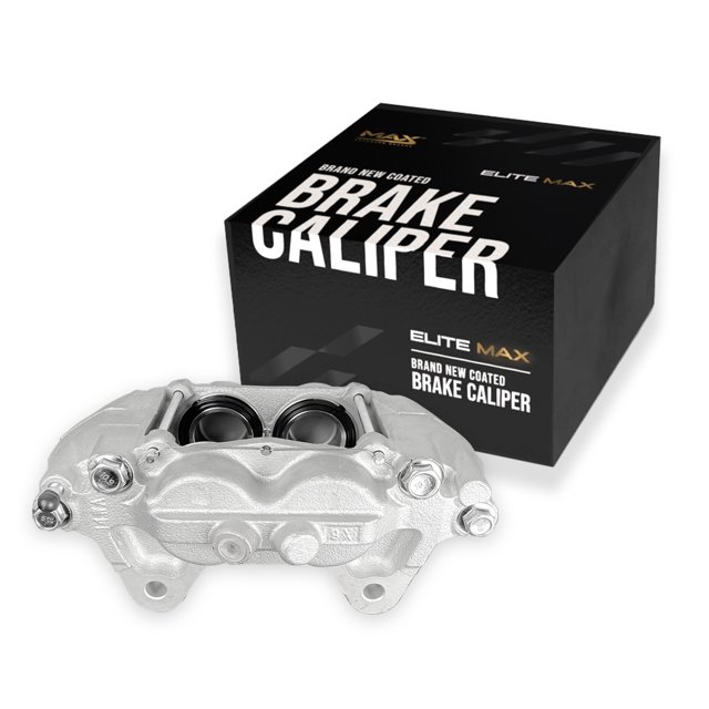 Max Advanced Brakes – EliteMAX Front Brake Caliper for 2010-2015 Toyota 4Runner, Driver Side, Geomet Coated, Hardware Included, Disc Brake Caliper Assembly w/o Bracket