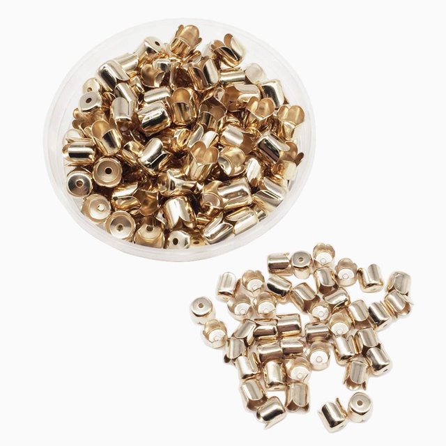 Abbracc 160 Pack Embouts de Perles Florales à Pampilles pour Fabrication de Bijoux 6 cmx 6, Rétro DIY