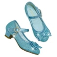 thumbnail image 1 of Chaussures de Princesse pour Filles avec Nœud, Chaussures de Fête de Mariage, Chaussures de Robe Mary Jane pour Tout-Petits, 1 of 8