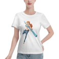 thumbnail image 1 of Women's Basic Short Sleeve T-Shirt One Piece Nami, 1 of 6