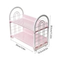 thumbnail image 2 of Birdeem Organizers and Storage for Kitchen, Bathroom Storage Organizer, Desktop Storage Rack Organizer for Kitchen Bathroom Office Dorm Spice Rack Cosmetic Stationery Storage Holders Display Shelf, 2 of 6