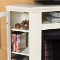 thumbnail image 2 of SEI Furniture Ponoma Convertible Media Electric Fireplace Ivory, 2 of 18