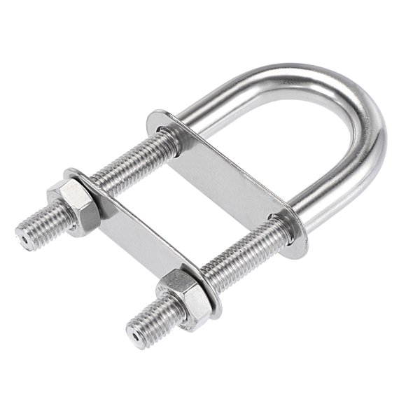 Unique Bargains Round U-Bolt M10x40mmx112mm 304 Stainless Steel Polished