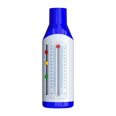 Rongfmy Débit de Crête Compteur Facile à Nettoyer Léger Mécanique pour Usage Quotidien Maison Travail Bleu pour Adultes
