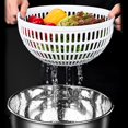 thumbnail image 4 of Vegetable Fruits Dryer Salad Spinner Lettuce Spinner Storage Drying Machine Useful Kitchen Tools Vegetable Dehydrator, 4 of 7