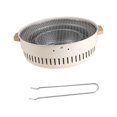 thumbnail image 2 of koolsoo Barbecue au Charbon de Bois, Réchaud de Camping, Grill Extérieur pour Plage, Intérieur avec Grille, 2 of 9