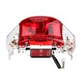 thumbnail image 2 of Thinsony Clignotant de Moto Feu Arrière Feu Indicateur Lampes Clignotant Signaux de Frein de Moto Feu Arrière Modifié, 2 of 6