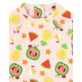 thumbnail image 2 of Cocomelon Girls Pink Logo 1 Piece Swimming Costume (18-24 Months), 2 of 5