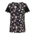 thumbnail image 3 of Birdeem Womens Summer Printed Short-Sleeved Round-Neck Shirt Casual Loose Leopard Print, 3 of 6