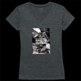 thumbnail image 1 of Rapid Dominance GS2-782-HCH-05 T-Shirt Graphique à Manches Courtes à Col en V pour Femmes RAPDOM 2, Gris Charbon Chiné - 2X, 1 of 1
