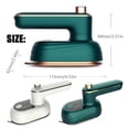 thumbnail image 3 of HANDIED Iron Steamer Portable 180 Garment Steamer Handheld Steamer For Clothes 2 In 1 Steamer, 3 of 9