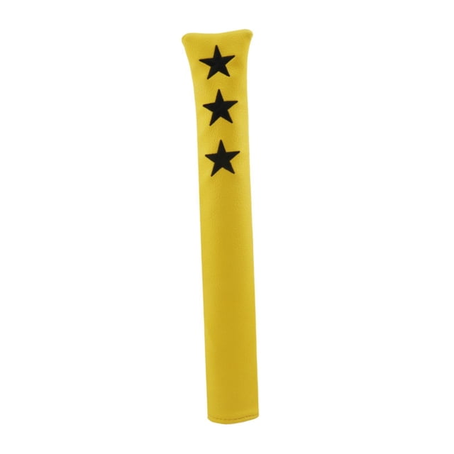 VONKY Golf Alignment Stick Cover Swing Training Holder Golf Indicator Supplies Rod Blue Yellow 33 x7 cm