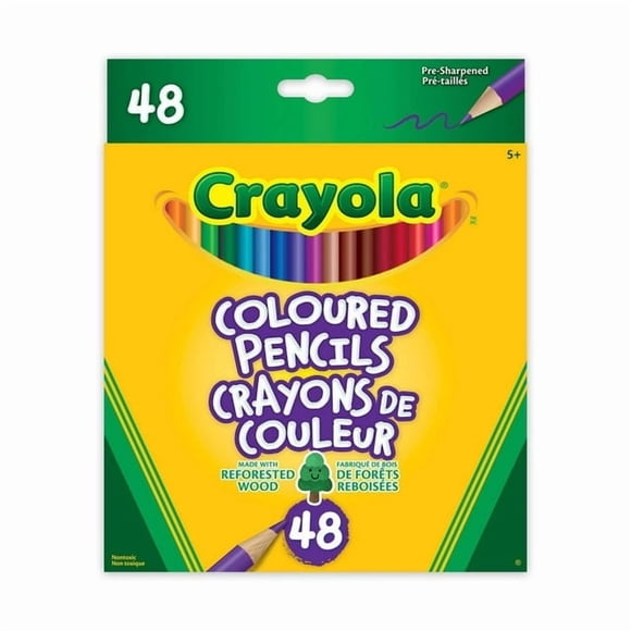 Crayola Coloured Pencils, 48 Count