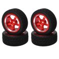 thumbnail image 1 of ANGGREK RC Car Tire, 4Pcs Drift Wheel Set For Replacement, 1 of 8