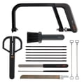 thumbnail image 4 of 15-in-1 Multi-Blade Cutting Tool Set with Woodworking, Metal, Glass Blades, Scissors & Modular Tool Box, 4 of 13
