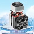 thumbnail image 2 of Yosoo Thermoelectric Cooler, Semiconductor Refrigeration Cooling Device Thermoelectric Cooler DIY Mini Fridge, Semiconductor Refrigeration System, 2 of 7