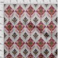 thumbnail image 4 of oneOone Cotton Flex Purple Fabric Asian Ikat Sewing Craft Projects Fabric Prints By Yard 40 Inch Wide, 4 of 4