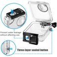 thumbnail image 3 of Waterproof Housing Case for GoPro Max, 45M/ 148FT Underwater Protective Diving Case Shell with Quick Release Mount Accessories for Go Pro Max Action Camera, 3 of 7