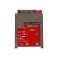thumbnail image 2 of StarTech.com mSATA SSD to 2.5in SATA Adapter Converter - mSATA to SATA Adapter for 2.5in bay with Open Frame Bracket and 7mm Drive Height (SAT32MSAT257) - Storage controller - 1 Channel - SATA 6Gb/s - SATA 6Gb/s - for P/N: BRACKET125PT, BRACKET125PTP, SATERASER4, SDOCK1EU3P2, SDOCK4U313, USB31C2SAT3, 2 of 5