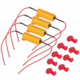 thumbnail image 1 of Améliorer la Sécurité 4 Pcs 50W 6 Ohms LED Flash Fixer Résistances de Charge pour Clignotants, 1 of 1