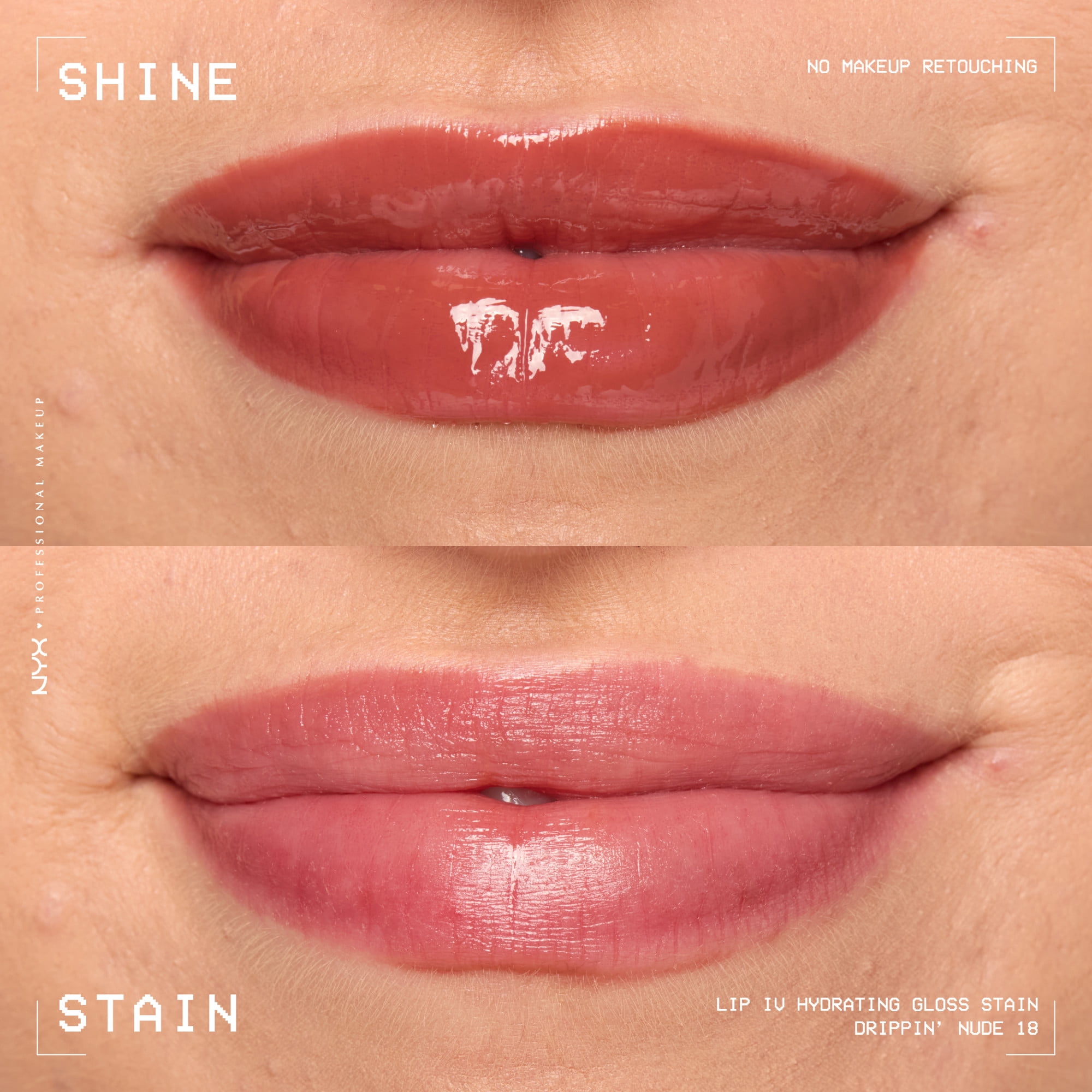 NYX Professional Makeup Sérum brillant à lèvres hydratant Lip IV