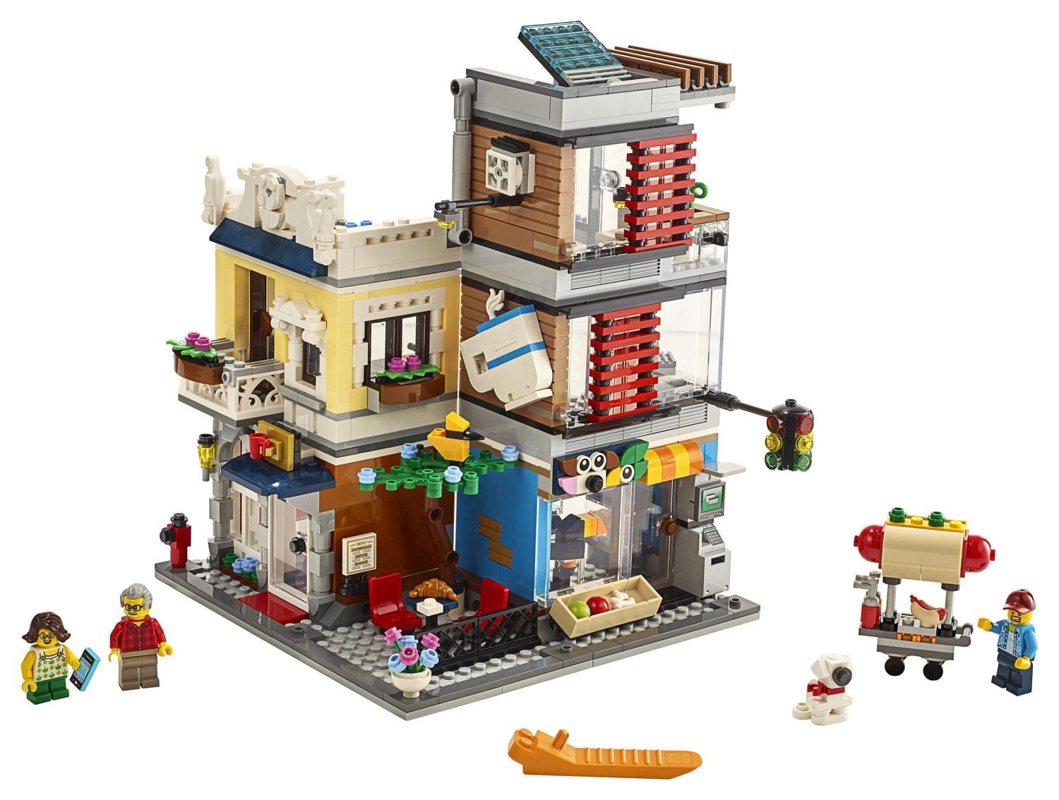 LEGO® Creator L'animalerie et le café 31097