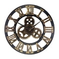 thumbnail image 2 of Gears Gears Gears Retro Steampunk Industrial Decorative Gear Clock European Retro Clock, 2 of 6