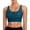 Navy, variant on Women Sports Bra Bikini Top Swim Bra Athletic Swim Top Neck Bathing Suit, Suitable For College Life