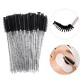 thumbnail image 2 of 50 Pcs Brosses à Cils Jetables Maquillage Extension de Cils Tout Noir, 2 of 9