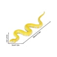 thumbnail image 2 of Aodebiao Super Realistic Rubber Snake Drives Away Birds Realistic TPR Fake Snake Suitable For Garden Cobras Rattlesnakes And Venomous Snakes Etc, 2 of 5