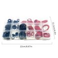 thumbnail image 4 of 141-Piece Faucet Washer Assortment Kit 18 Different Assorted Sizes Washer 141-Piece O-ring Seal Silicone Gaskets, 4 of 9