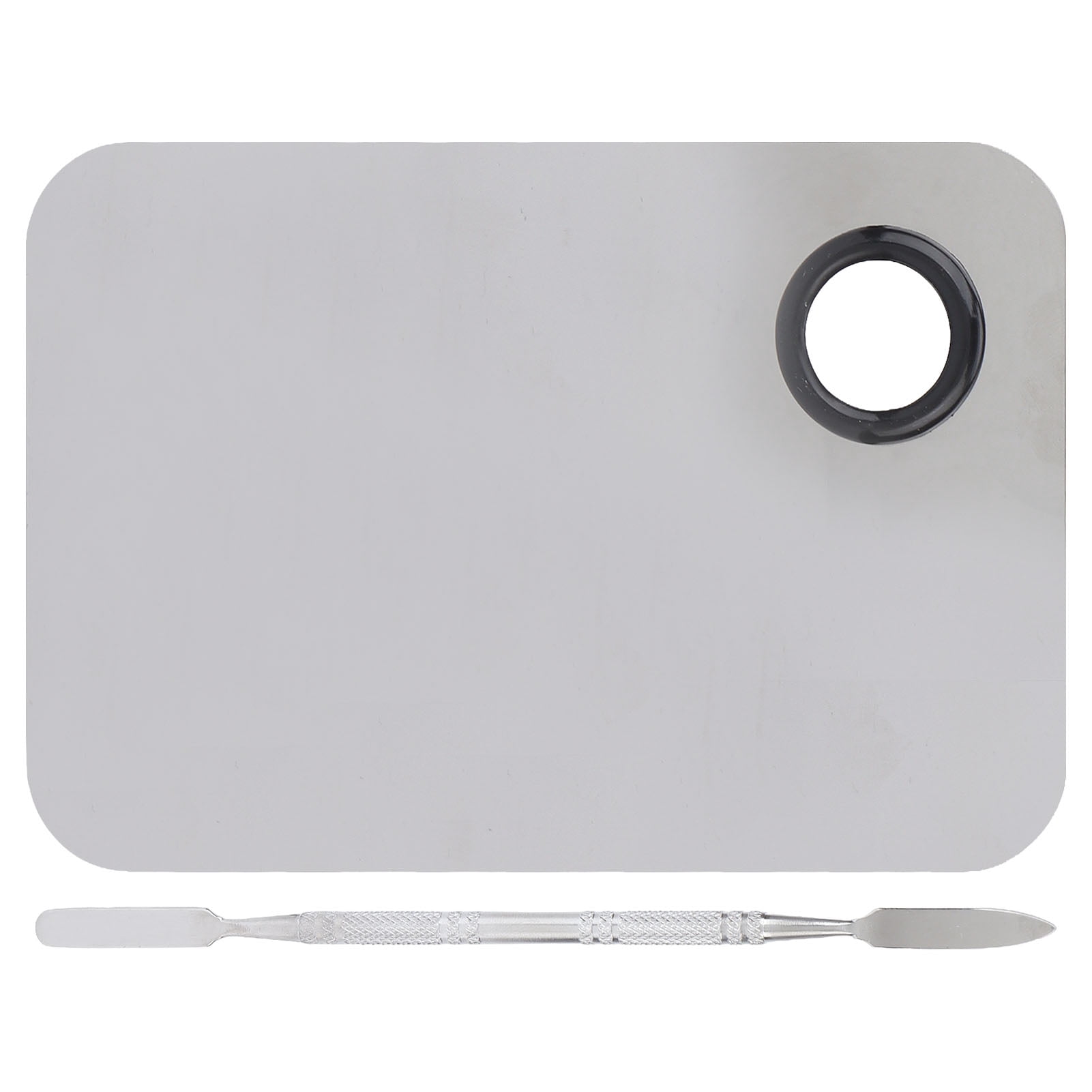 Makeup Mixing Palette,Stainless Steel Mixing Palette Mixing Palette Cosmetic Mixing Palette Exquisite Design