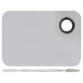 thumbnail image 1 of Makeup Mixing Palette,Stainless Steel Mixing Palette Mixing Palette Cosmetic Mixing Palette Exquisite Design, 1 of 14