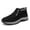 Black, variant on Men's Sneakers Casual Flannel Dress Sneaker Shoes for Men Mens Slip on Sneaker Shoes for Winter Non- Casual Sneaker Shoes for Men Sneaker for Men Design Comfortable and Warm Air Low Sneaker