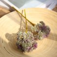 thumbnail image 4 of Artificial Rice Seed Fruit Flower Rustic Fake fake floral decor artificial Flower Wedding Party Floral Decor Home Ornament, Purple, 4 of 7