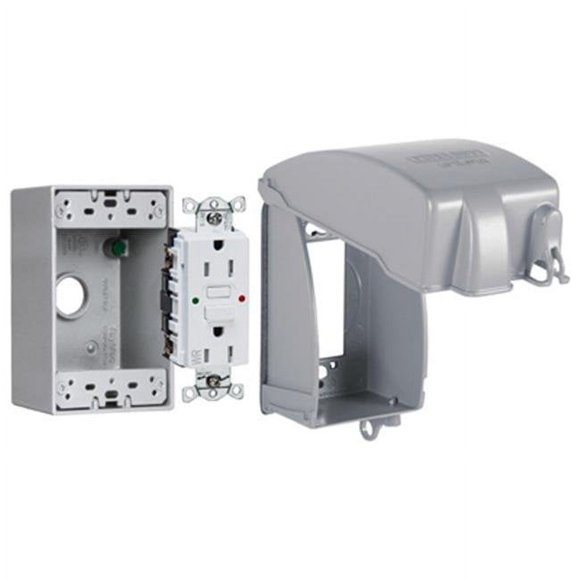 Grabber Warmers 211099 Metal Vert Receptacle Kit