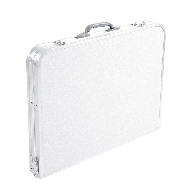 Table de Pique-Nique, Table de Camping, Alliage d'Aluminium Réglable pour Camping Extérieur, Fêtes au Jardin, Maison, Randonnée