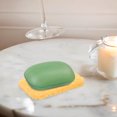 thumbnail image 2 of Miangastore Wall Mounted Soap Holder Beige 6Pcs 4.4X2.9X0.4In, 2 of 9